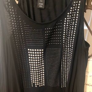 Lane Bryant Studded Embellished Blouse